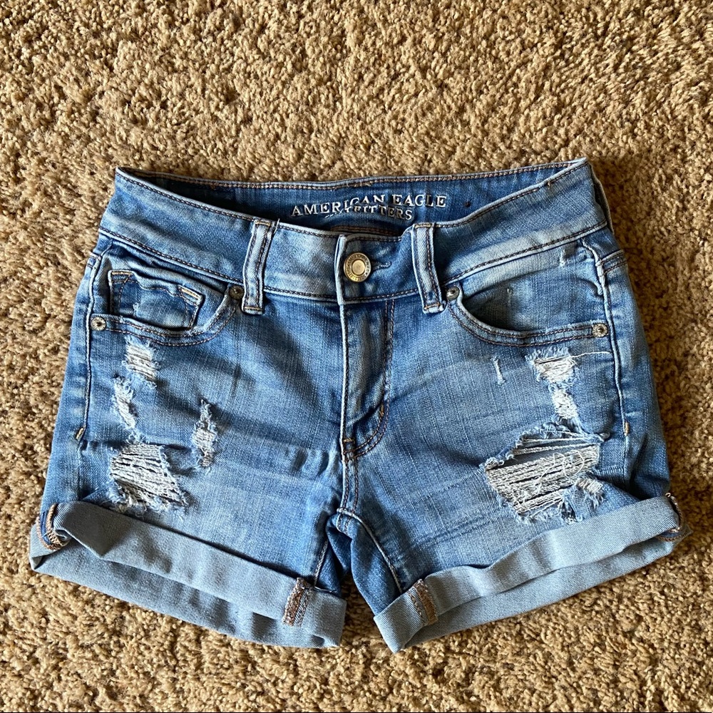 🐕2/$22 American Eagle Midi Jean Shorts